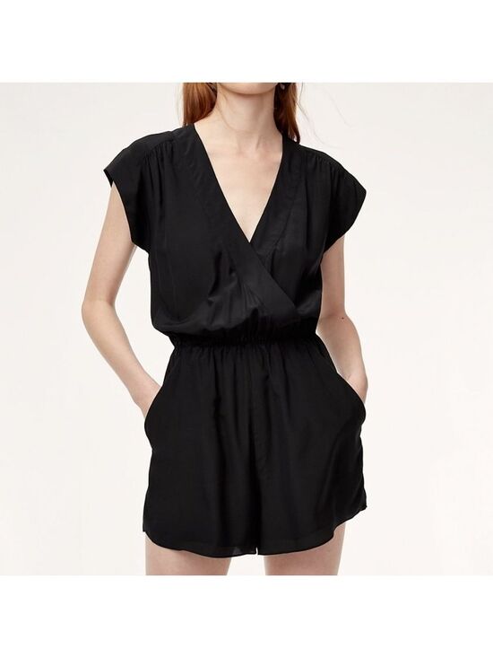 Babaton Pants - BABATON Silk Jumpsuit/Romper